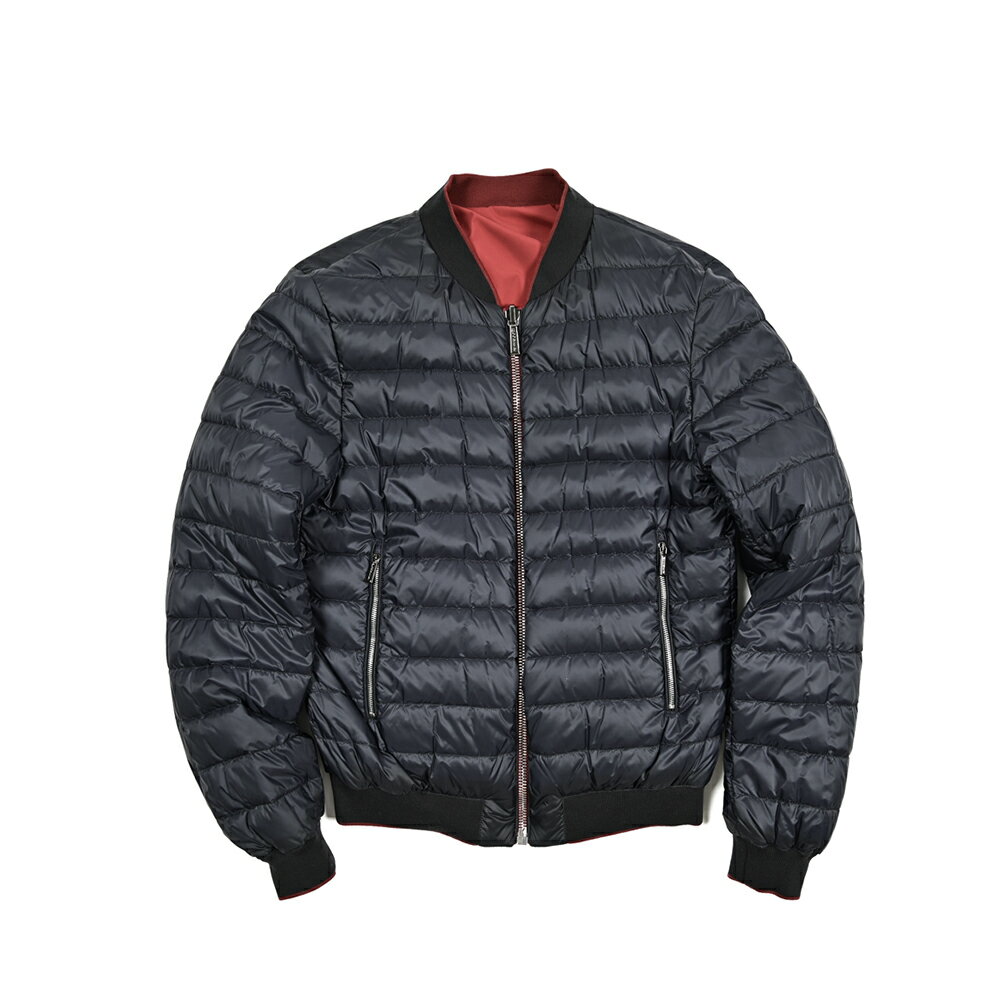 【SALE】 ムーレー MOORER MALASKIN-STP ACQUA PROOF ダウンジャケット リバーシブル ブルゾン 春 秋冬 3シーズン メンズ アウター 撥水透湿性 防水 ポリアミド 100% ダークネイビー イタリア ブランド MADE IN ITALY