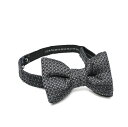 トムフォード TOM FORD パピヨン 蝶ネクタイ ボウタイ オールシーズン メンズ シルク 100% ピンドット ダークネイビー イタリア ブランド MAD...