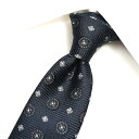 【40%OFF】エンポリオ アルマーニ EMPORIO ARMANI ネクタイ メンズ シルク 100% 小紋柄 ネイビー MADE IN ITALY イタリア ブランド ビジネス ギフト