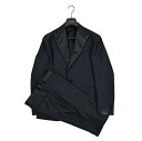 【サマーSALE】 タリアトーレ TAGLIATORE 【2025年 春夏新作】 SFVK15ANK タキシードスーツ 1Bシングル ピークドラペル ノータック メンズ ヴァージウール 100% SUPER130's ダークネイビー MADE IN ITALY フォーマル パーティー