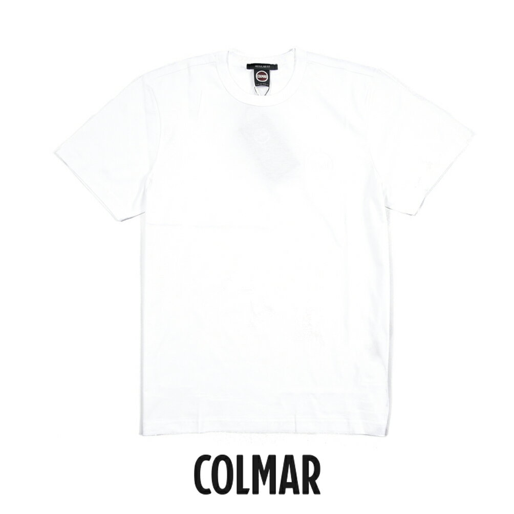 乐天商城 - 【スーパーSALE】 コルマー COLMAR 【2026年 春夏新作】 Tシャツ 半袖 クルーネック カットソー 春夏 メンズ REGULAR FIT レギュラーフィット コットン 100% ロゴ ホワイト 白 イタリア ブランド COLMAR ORIGINALS