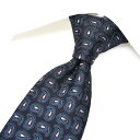 【スーパーSALE】【P20倍】 エトロ ETRO ネクタイ オールシーズン メンズ シルク 100% ペイズリー ネイビー イタリア ブランド MADE IN ITALY ビジネス ギフト プレゼント ラッピング無料