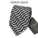 【P20倍】【SALE】 ジョルジオ アルマーニ GIORGIO ARMANI ネクタイ オールシーズン メンズ シルク 100% 総柄 ネイビー イタリア ブ...