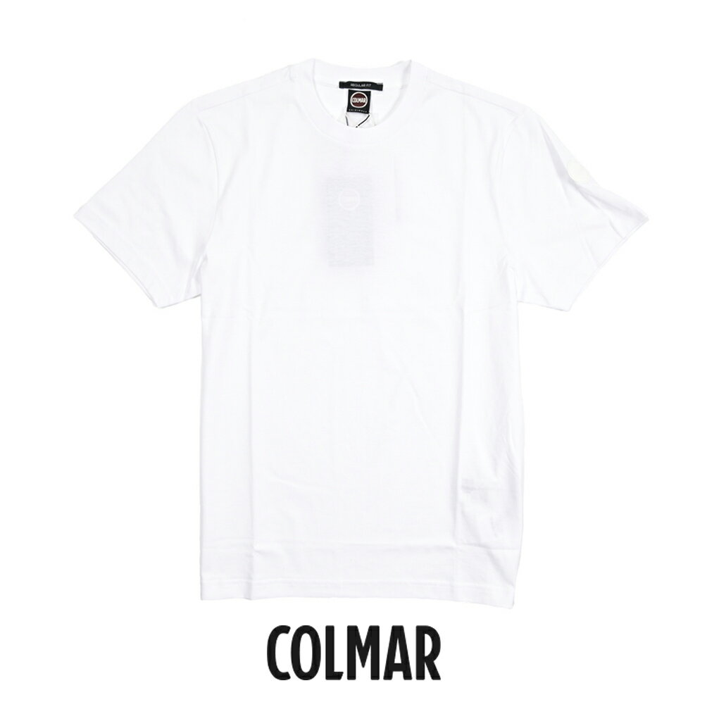Rakuten - 【P10倍】 コルマー COLMAR 【2026年 春夏新作】 Tシャツ 半袖 クルーネック カットソー 春夏 メンズ REGULAR FIT レギュラーフィット コットン 100% ロゴ ホワイト イタリア ブランド COLMAR ORIGINALS