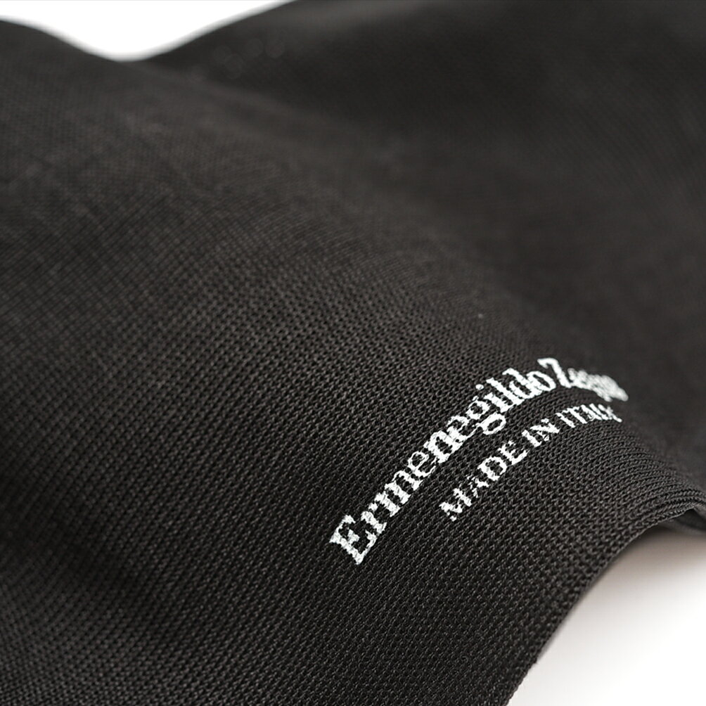 ガルダローバミラノの【SALE】【半額以下】【75％OFF】 ゼニア ZEGNA ソックス 靴下 オールシーズン メンズ コットン 100% ダークグレー イタリア ブランド MADE IN ITALY Ermenegildo Zegna ビジネス ギフト｜アングル2