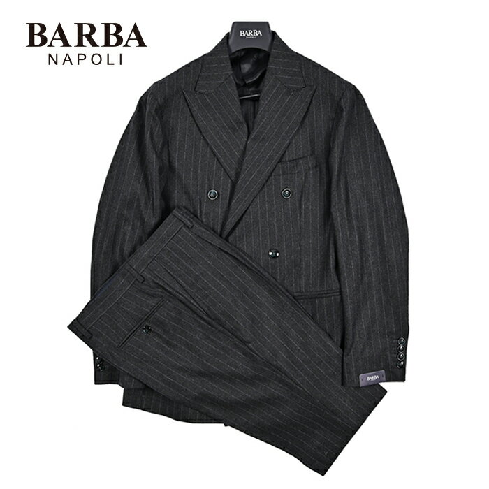 【新春初売り】【40％OFF】 バルバ BARBA 【2025-26年 秋冬新作】 SUIT SDP テーラードスーツ 6Bダブル..