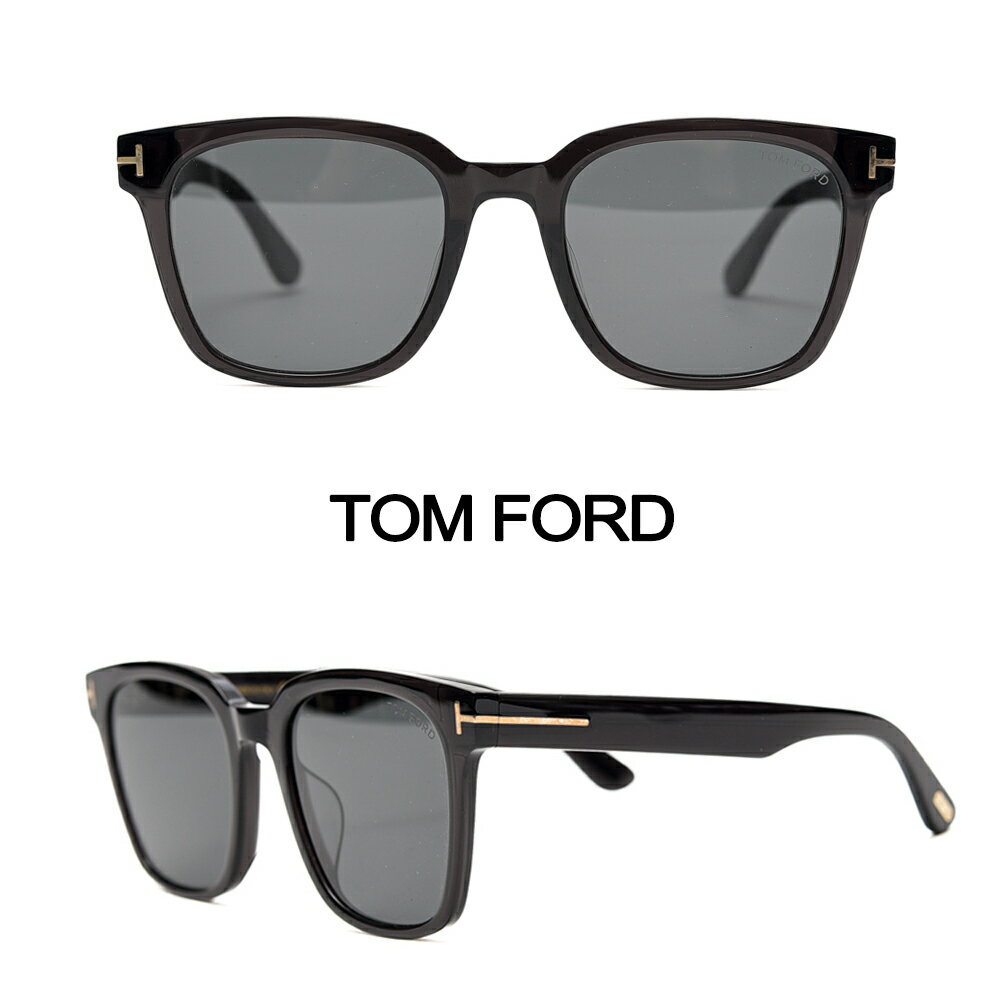 Rakuten - トムフォード TOM FORD TF1240-K サングラス ウェリントン メンズ レディース 男女兼用 ユニセックス アジアンフィット T字シグネチャーロゴ ブラック イタリア ブランド アイウェア 眼鏡 MADE IN ITALY