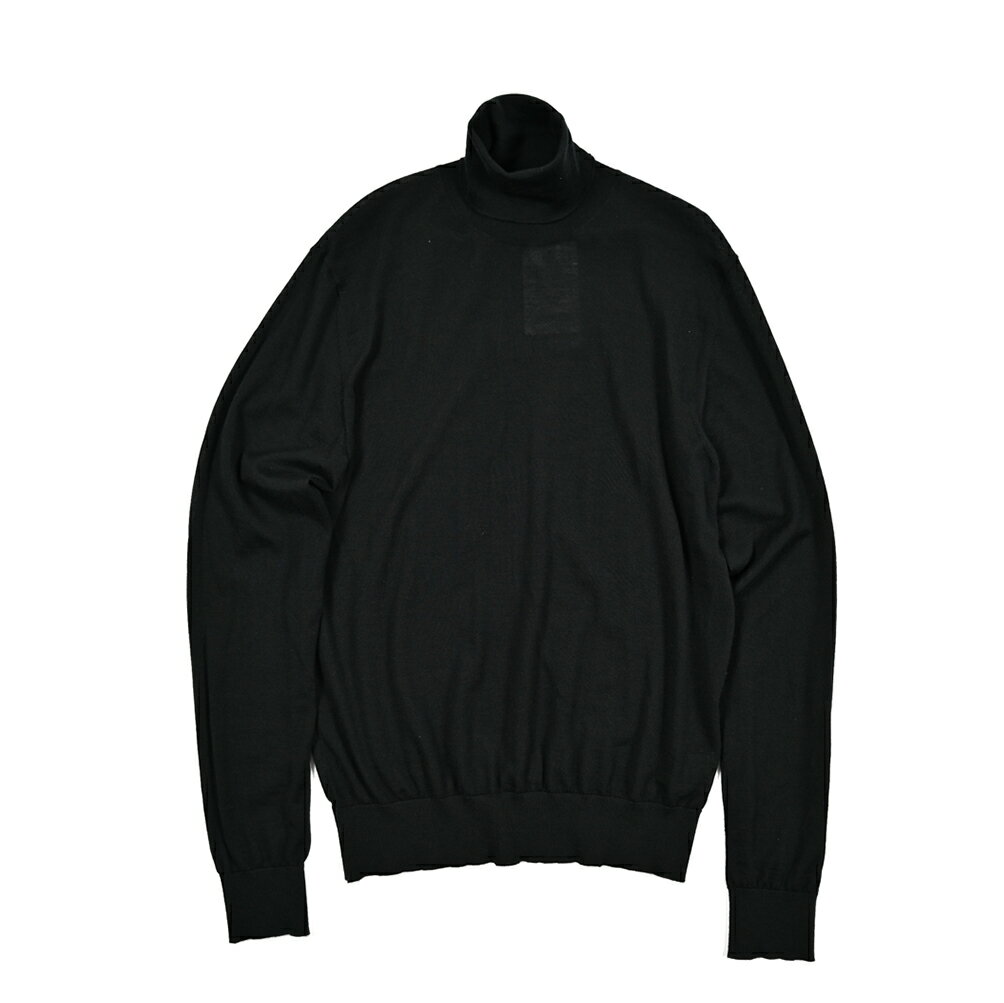 【P20倍】 ドルチェ&ガッバーナ DOLCE & GABBANA タートルネック ニットセーター ハイゲージ 秋冬 長袖 メンズ カシミヤ 100% ブラック...