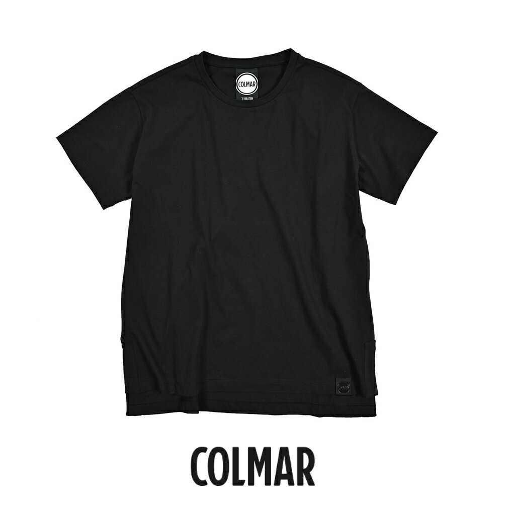 【SALE】 コルマー COLMAR COLMAR REVOLUTION Tシャツ 半袖 クルーネック 春夏 レディースコットン 100％ ブラック イタリア ブランド YOSUKE AIZAWA internal label