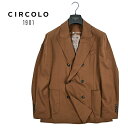 【P10倍】 チルコロ CIRCOLO 1901 【2025年 春夏新作】 テーラードジャケット イージーブレザー 6Bダブルブレスト 春夏 メンズ セットアッ...