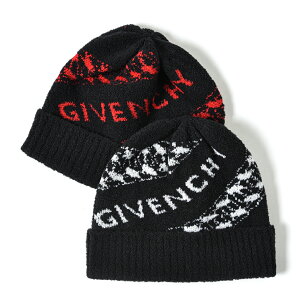 【SALE】ジバンシー GIVENCHY ニット キャップ ニット帽 秋冬 メンズ レディース ウール 100％ ロゴ 2色展開 イタリア製 ブランド 男女兼用 ギフト ブランド専用ケース付