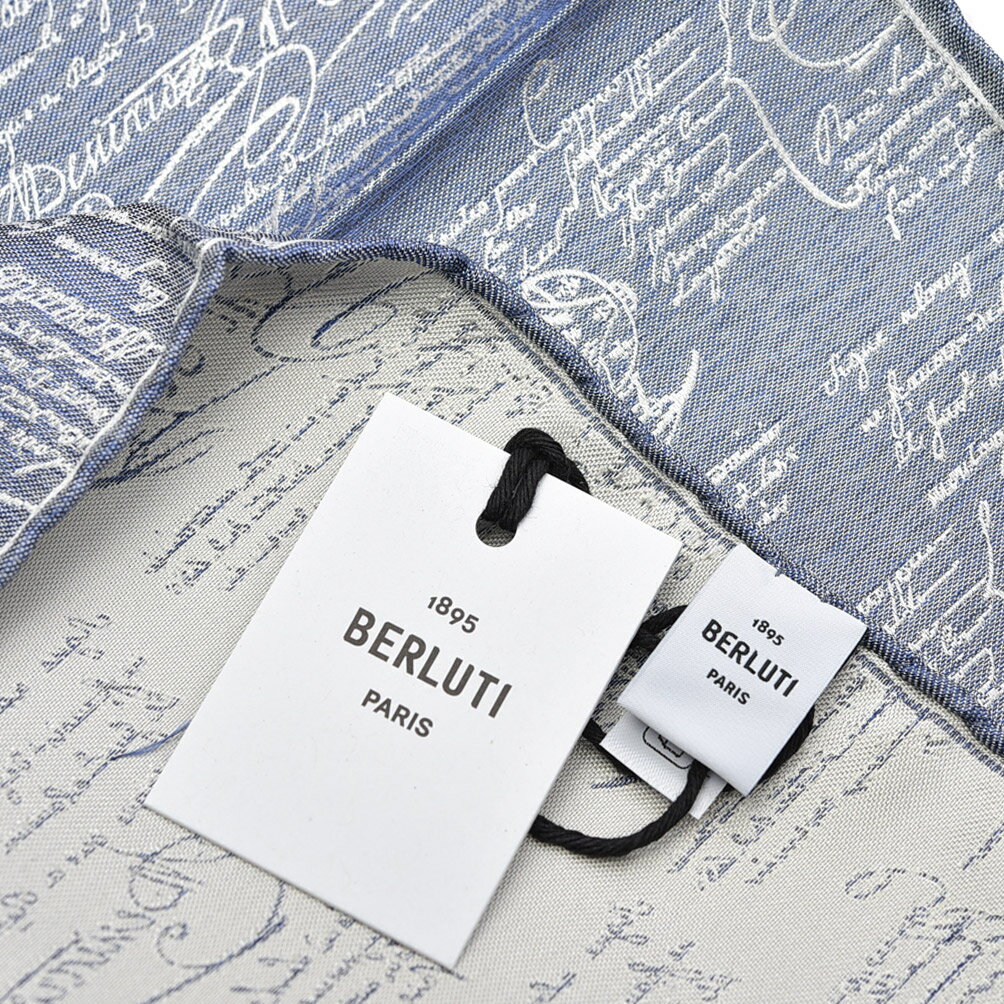 �ڥ��ꥢ��󥹡� �٥��åƥ� BERLUTI ������å� �ݥ��åȥ����� ��� �ޥ�٥꡼���륯 100% �֥롼���졼 �ե�� �֥��� MADE IN ITALY �ե����ޥ� �ѡ��ƥ��� �뺧�� ���ե�