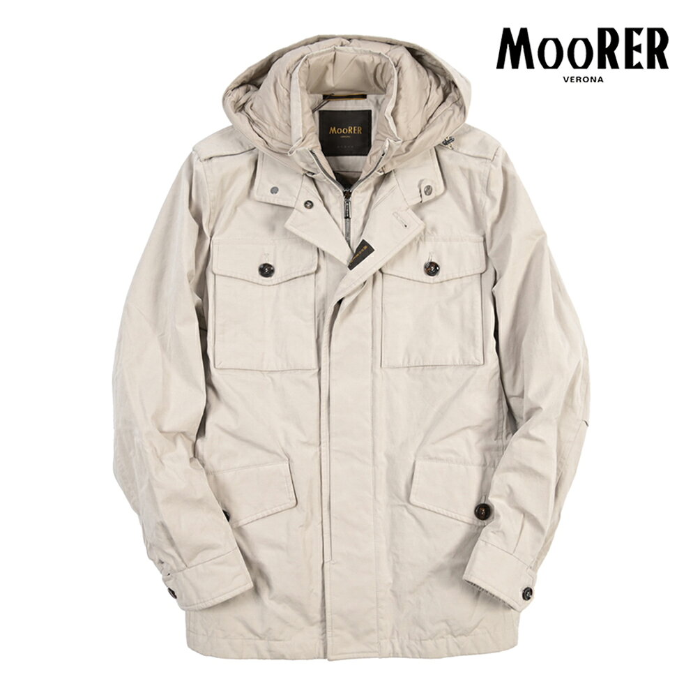 楽天市場】MOORER ダウン（カラーベージュ）（メンズファッション）の通販