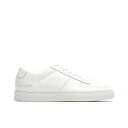 コモンプロジェクト COMMON PROJECTS 2155 BBALL LOW IN LEATHER オールレザー スニーカー ローカット メンズ ホワイト イタリア ブランド MADE IN ITALY