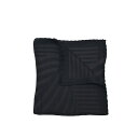 【スーパーDEAL】 トムフォード TOM FORD ポケットチーフ メンズ シルク ウール 幾何柄 ブラック グレー イタリア ブランド MADE IN IT...