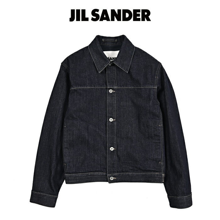 樂天商城 - 【SALE】 ジルサンダー JIL SANDER 【2026年 春夏新作】 デニムジャケット Gジャン 春夏 メンズ ライトアウターコットン 100% インディゴ イタリア ブランド MADE IN ITALY