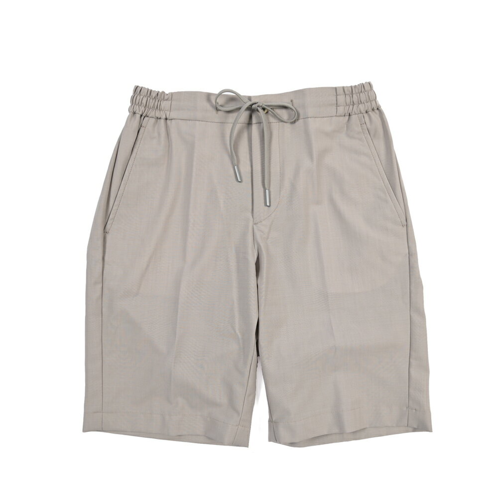 樂天商城 - 【春夏先行セール】【33％OFF】 ベルウィッチ BERWICH SHORT SPIAGGIA スピアッジア バミューダ ショーツ ノータック ハーフ ショートパンツ ドローコード 春夏 メンズ ヴァージンウール ストレッチ グレー イタリア ブランド MADE IN ITALY