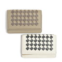 【30%OFF】ボッテガヴェネタ BOTTEGA VENETA カードケース 名刺入れ イントレチャート メンズ レディース レザー MADE IN ITALY