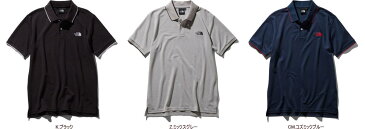 ノースフェイス　NT21943 S/S MAXIFRESH Lined Polo(ショートスリーブマキシフレッシュラインドポロ)