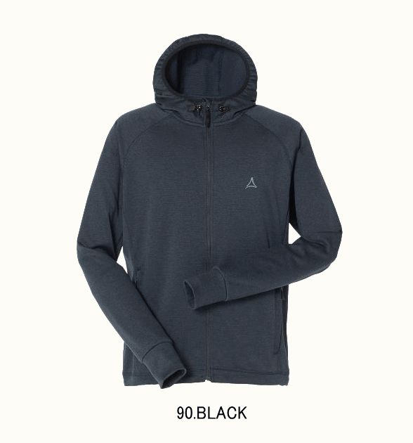 ショッフェル　5024005　グリッドフリースジップパーカ ［メンズ］