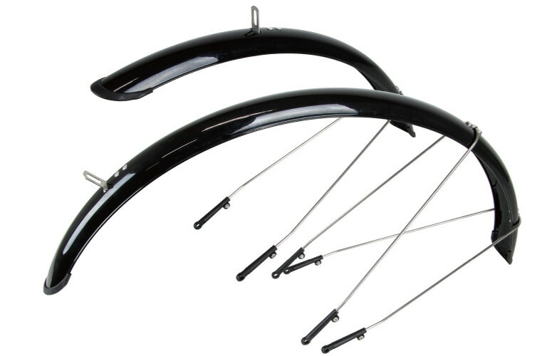 コーダーブルーム アジャスタブルステーフェンダーセットフェンダーセットブラック 泥除け 自転車