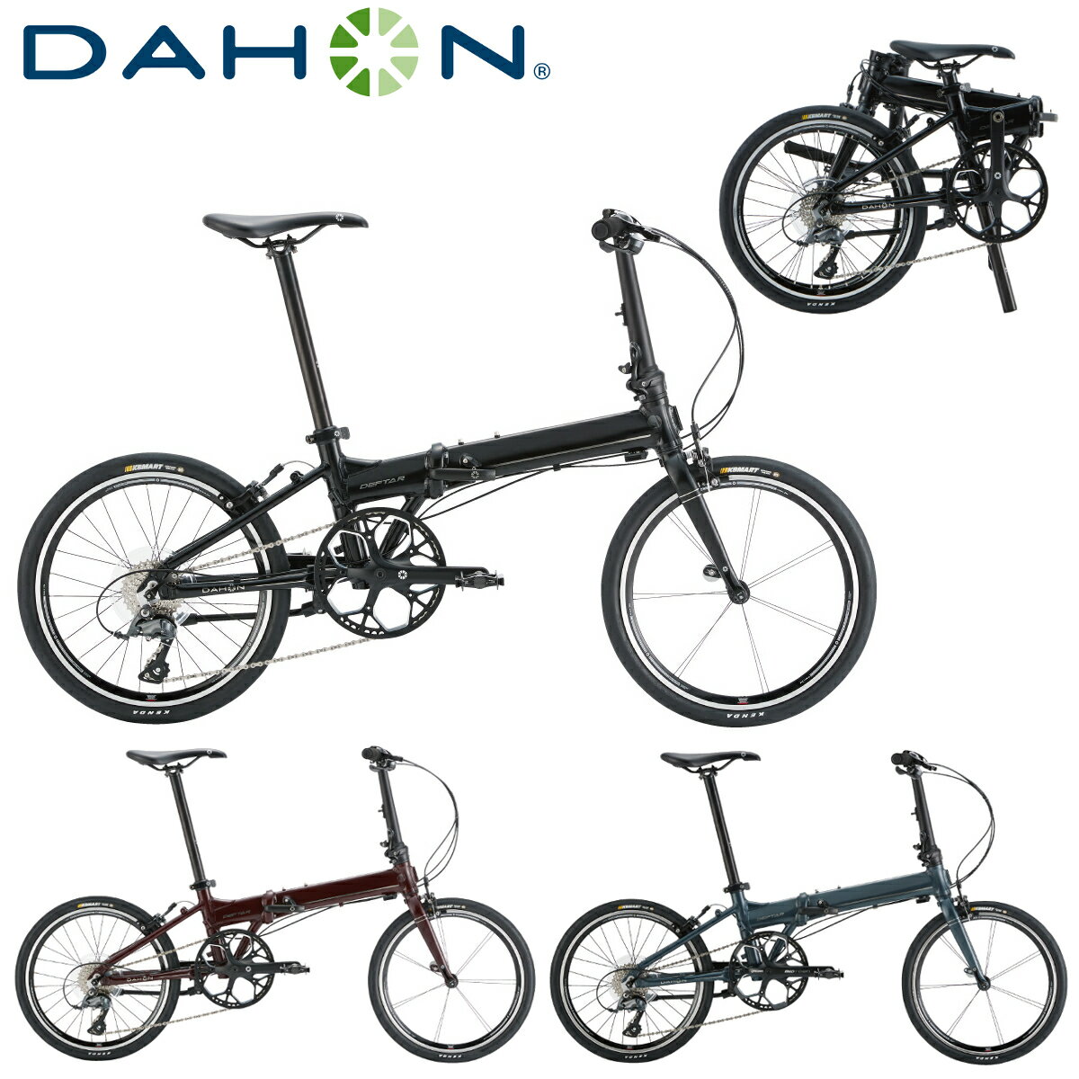 ダホン DEFTAR マイクロシフト 2024 DAHON デフター micro SHIFT フォールディングバイク 折りたたみ自転車