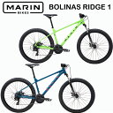 【メーカー在庫有り】MARIN(マリン) BOLINAS RIDGE 1 2025年モデル マリンバイク ボリナスリッジ 1 MTB マウンテンバイク ハードテ...