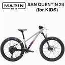 【メーカー在庫有り】MARIN(マリン)SAN QUENTIN 24 (for KIDS) 2025年モデル マリンバイク サンクエンティン24 キッズバイク ...