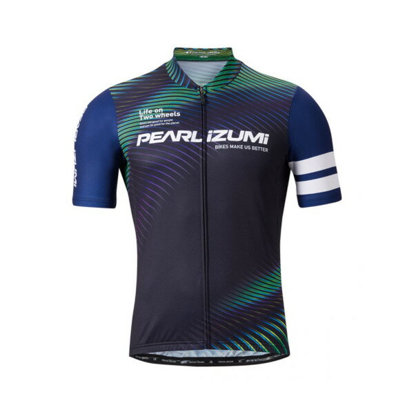 ＊写真の色は実物と若干異なる場合がございます。 PEARL IZUMI 621-B プリント ジャージ【16 パールブラック/Sサイズ】パールイズミ 2024ss ジャージ 自転車 商品説明 【プリント ジャージ】 適度なフィット感で、着こなしやすいシンプルでシャープなデザインと豊富なカラーバリエーションが魅力のプリントジャージ。夏のライドには欠かせない吸汗速乾性とUVカット性能を備えた、様々なライドシーンにマッチする1着です。 3バックポケット 【素材・仕様】 ・UPF50+UVカット：日焼けや疲労の原因となる紫外線をカット／UPF値は50+が最高値 肌に何も身に付けていない状態と比べ、その50倍の時間まで日差しを浴びないと同様のレベルまで日焼けしないことを示しています。 ・吸汗速乾：汗を吸い、瞬時に乾かす素材 ・抗菌防臭：いやな臭いの発生を抑える素材 ・裾ずり上がり防止：裾内側にシリコン加工を施したずり上がりを防ぐ仕様 ※ 写真の色は実物と若干異なる場合がございます。 ※ 商品の仕様は予告無く変更される場合がございます。 ※ ご購入後のサイズやカラーの返品、交換は一切お受けすることができません。予め、ご了承ください。