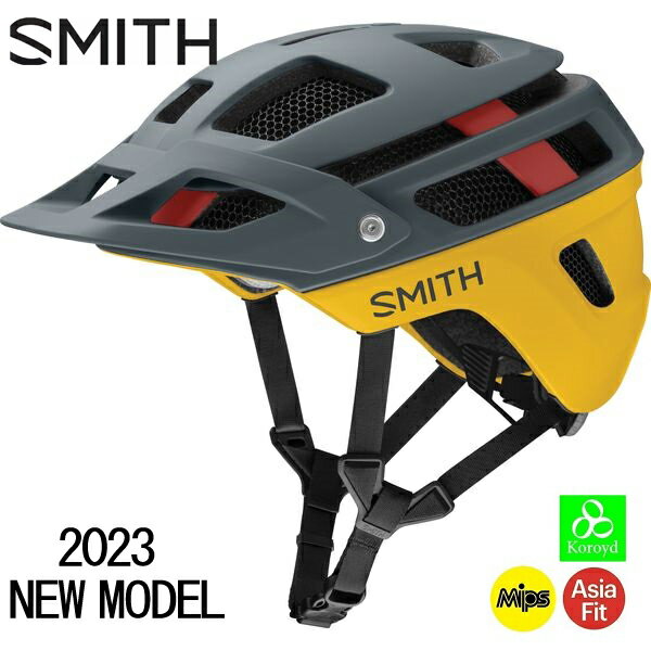 【予約受付中】SMITH フォーフロント2 2023モデル【Matte Slate/Fool’s Gold/Terra / Mサイズ】スミス FOREFRONT2 ヘルメット 自転車