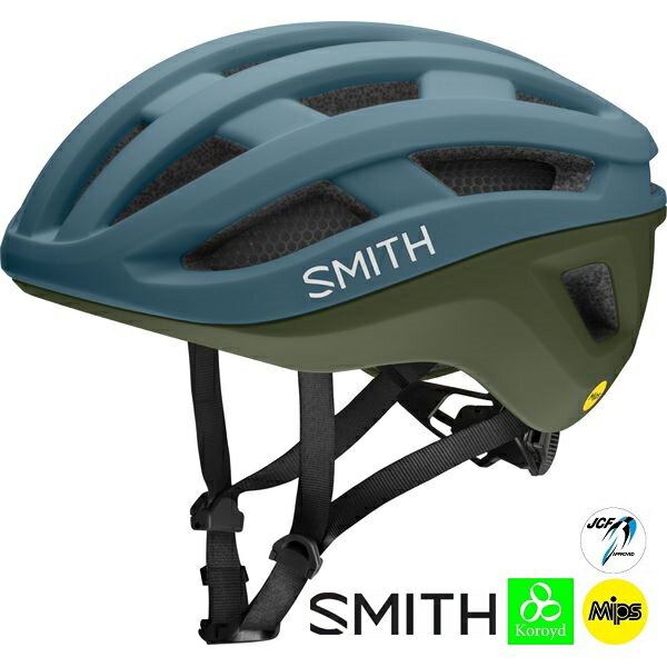 スミス パーシスト Sサイズ マットストーン/モス SMITH PERSIST Matte Stone/Moss 自転車 ロード クロス マウンテン MTB バイク ヘルメット