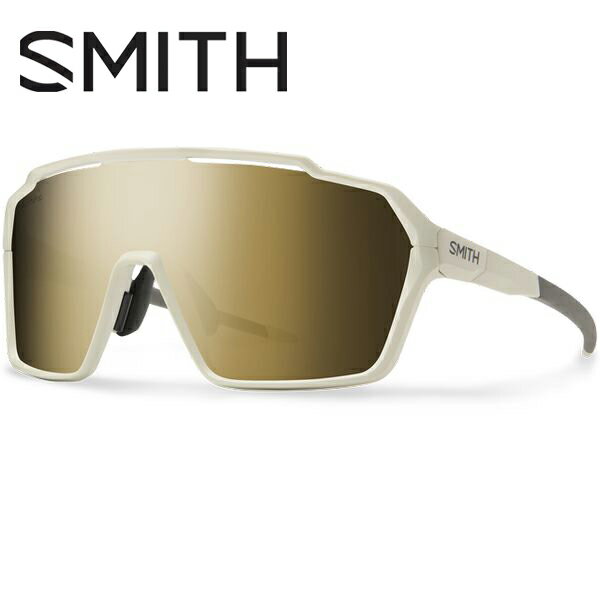 SMITH Shift XL MAG Asia Fit スミス シフト エックスエル マグ Matte Bone / CP-Black Gold Mirror & Clear 自転車サングラス MTBサングラス ロードサングラス クロスバイクサングラス