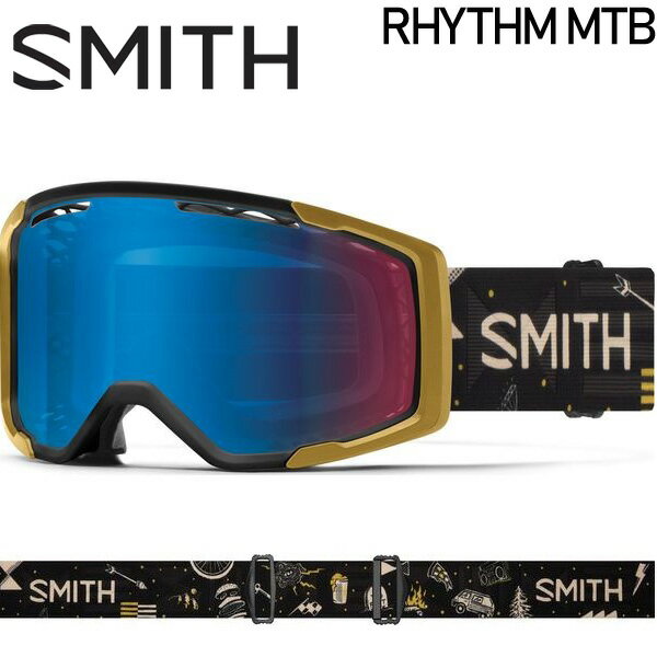 SMITH RHYTHM MTB Frame AC IAGO GARAY Lens CP-Contrast Rose Flash&Clear スミス リズムエムティービー マウンテンバイクゴーグル