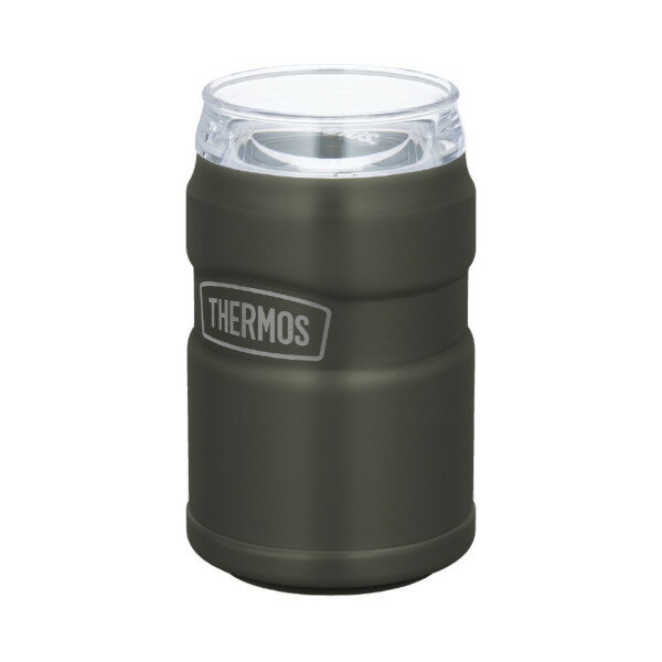 サーモス ROD-0021 保冷缶ホルダー カーキ THERMOS 自転車 ボトル