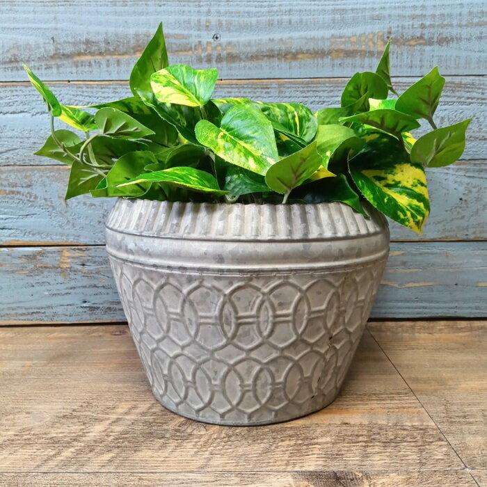 ガーデニング雑貨 植木鉢 プランター ブリキポット ブリキ バケツ 鉢 鉢カバー ガーデン雑貨 ガーデニ..