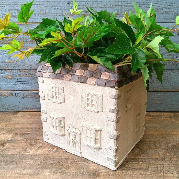 ガーデニング雑貨 植木鉢 プランター グラスファイバー FRP 樹脂 鉢 鉢カバー ガー...