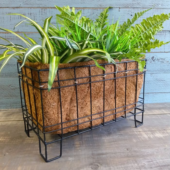 楽天市場】ワイヤーバスケット ステンレス（植木鉢・プランター