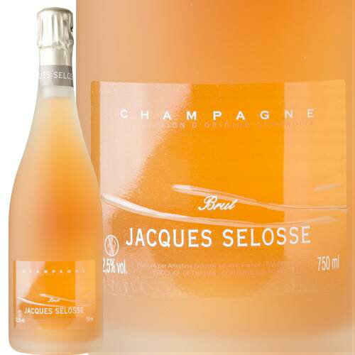 ジャック・セロス　ロゼ　ブリュット　NV　Jacques Selosse Rose　　フランス/シャンパーニュ地方/ロゼスパークリングワイン/750ml【送料無料】【クール料金込】【MK】