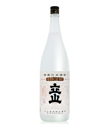 立山　純米吟醸　1.8L【日本酒/清酒】【1800ml/一升瓶】【富山】【お歳暮】