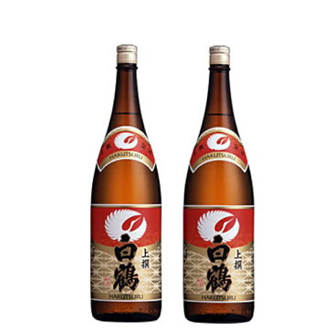 奉献酒・奉納酒 2本縛りセット 白鶴 1.8L×2本【奉献のし付】【日本酒/清酒】【1800ml/一升瓶】【二本縛り】はくつる
