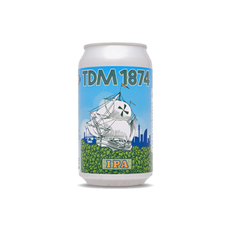 TDM 1874 IPA 350ml缶 【要冷蔵】包装のし非対応 クラフトビール オリジナル tdm 横浜 十日市場 ♪