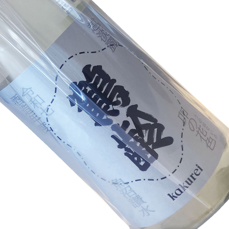 鶴齢　卯の花色(うのはないろ) 720ml 【クール推奨】 四合瓶 日本酒 清酒 新潟 青木酒造 かくれい