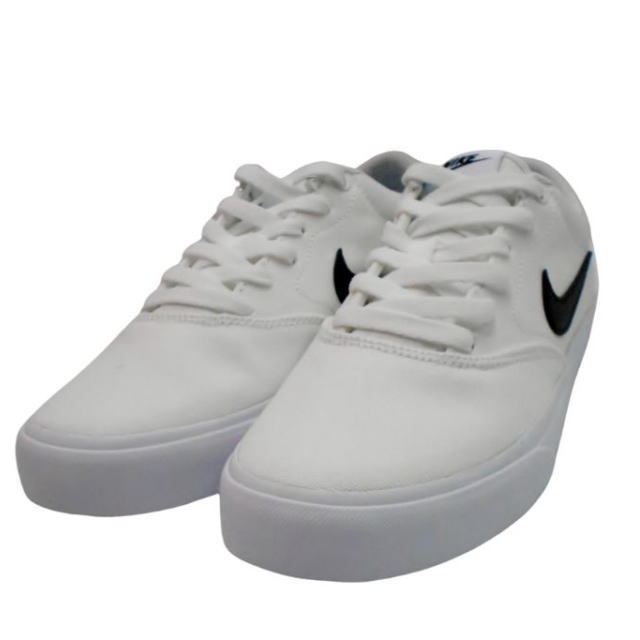 ナイキ チャージ キャンバス　IB2748-101スケートボード スニーカー　ホワイト/ブラック