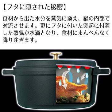 ストウブ ホーロー鍋 22cm ココット ラウンド staub Cocotte round 22