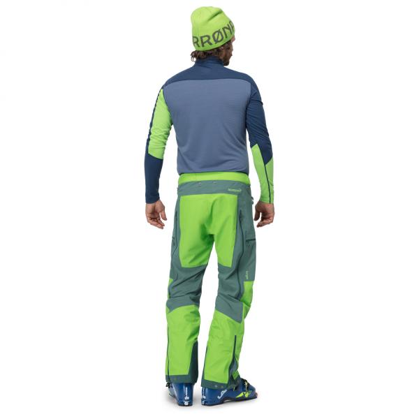 �Ĥ�1�� NORRONA lyngen Windstopper Hybrid Pants �Υ����� ��󥲥� ������ɥ��ȥåѡ� �ϥ��֥�å� �ѥ�� 2004-18(������trollveggen lofoten jacket)