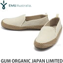 G~[ K I[KjbN Wp ~ebh EMU GUM ORGANIC JAPAN LIMITED fB[X V[Y Xb| y C JWA EBY WOMENS J[:Natural