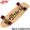 アルバ ベラ コンプリート 8.5 X 27.0 X 12.75 WB スケートボード スケボー ALVA BELA COMPLETE 完成品 サーフスケート ストリート SKATEBOARD カラー:BLACK