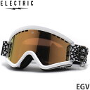 23-24 GNgbN C[W[uC ELECTRIC EGV Xm[{[h Xm{ XL[ S[O wbgΉ GOGGLE SNOWBOARD 2024 t[:LURKING CLASS WHITE Y:GOLD CHROME CONTRAST