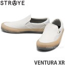 ストレイ ベンチュラ XR STRAYE VENTURA XR スニーカー シューズ 靴 スケシュー スケートボード スリッポン ユニセックス SKATEBOARD カラー:Creamy