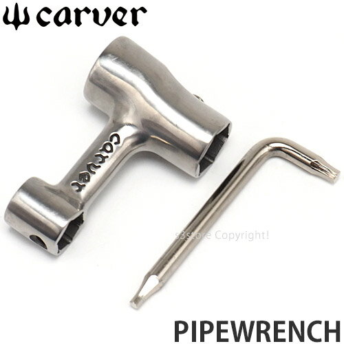J[o[ XP[g{[h pCv ` CARVER SKATEBOARDS PIPEWRENCH XP[g{[h H pc[ Zp SURF TOOL RpNg J[:Silver